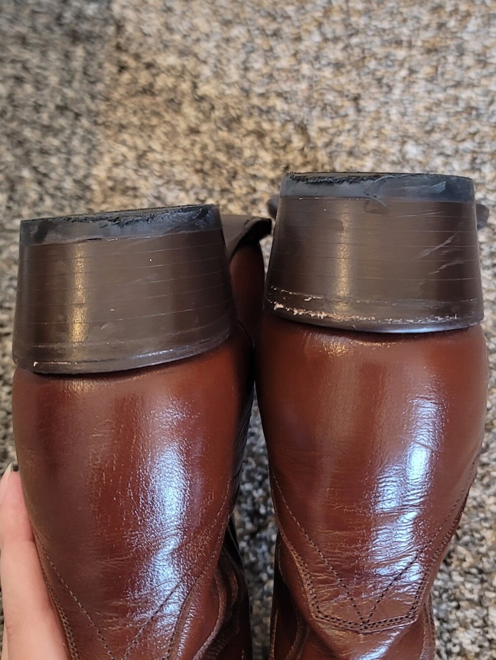 Dan Post Brown Western Boots - Picture 6 of 6